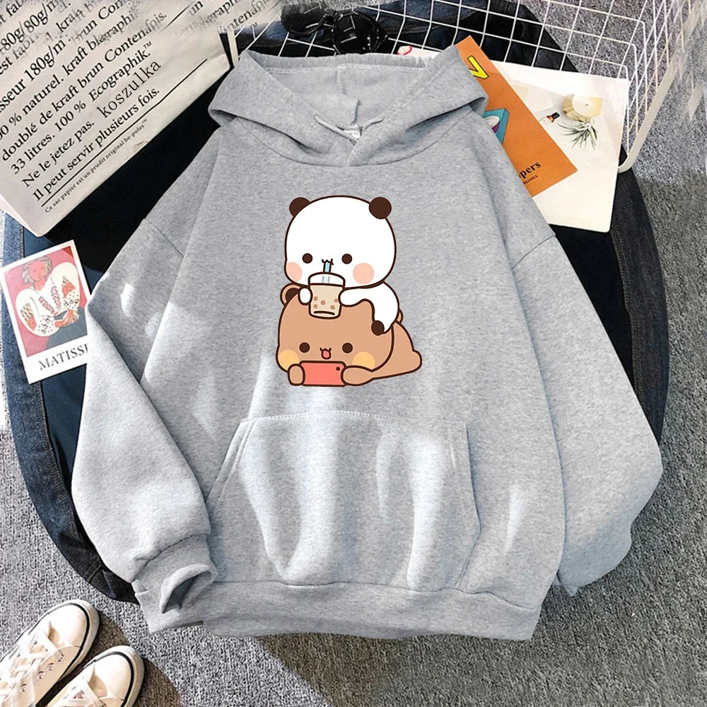 Bubu And Dudu Tea Long Sleeve Sweater