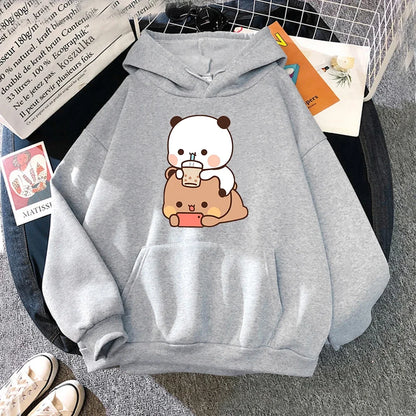 Bubu And Dudu Tea Long Sleeve Sweater