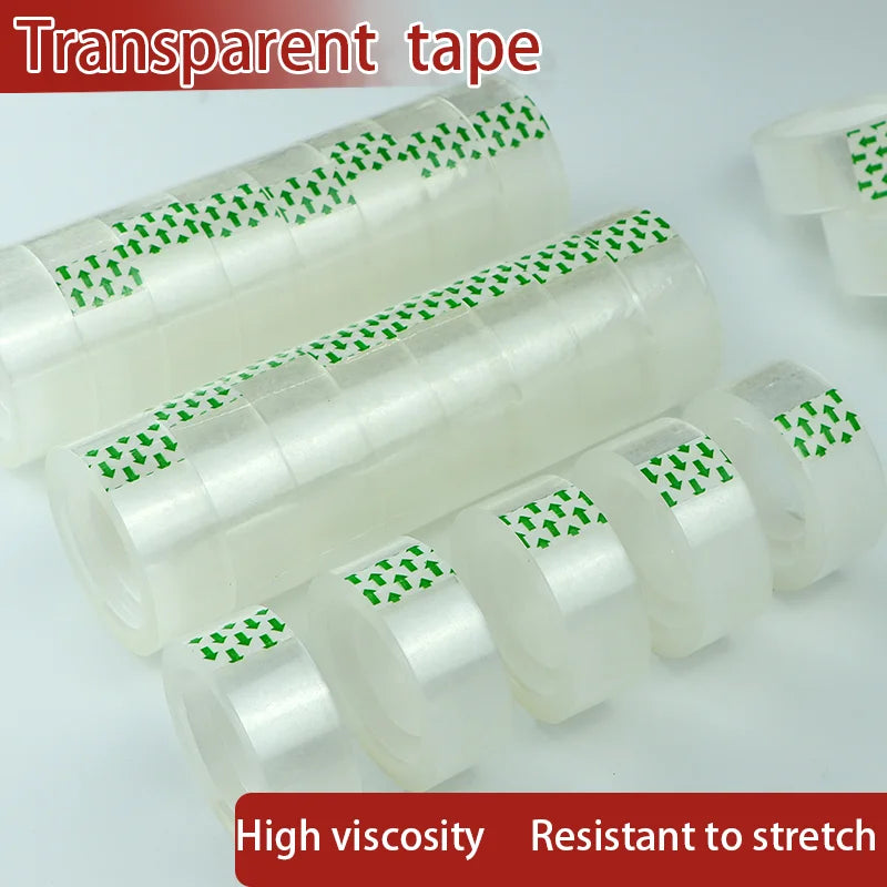Premium Transparent Tape High Multifunctional 0.8cm/1cm/1.2cm/1.8cm for Packing