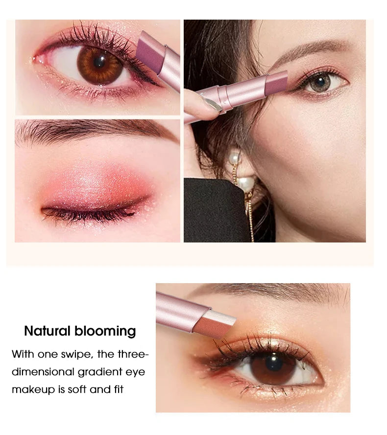 Gradient two-color eye shadow pen waterproof