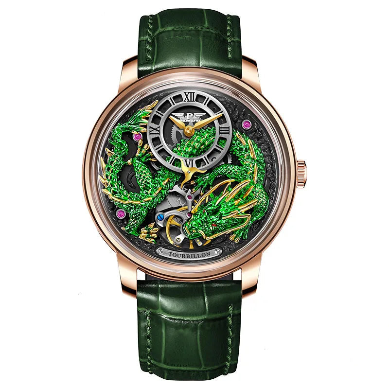 Automatic Mechanical 45.5MM Luxury High Quality Wristwatch Watch