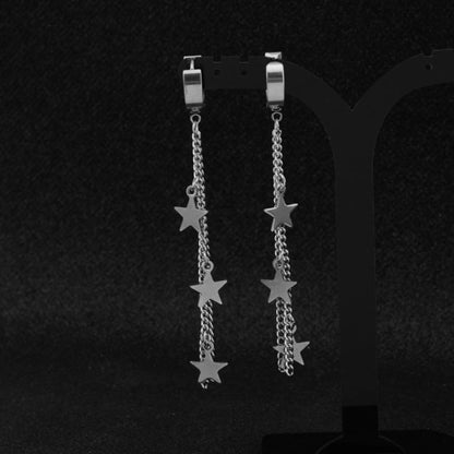 2PC Rascal Handsome Irregular Earrings