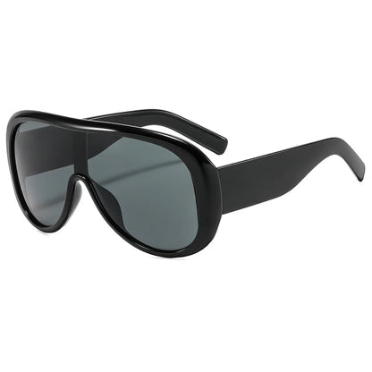 Oversized Large Frame Cat Eye Sunglasses