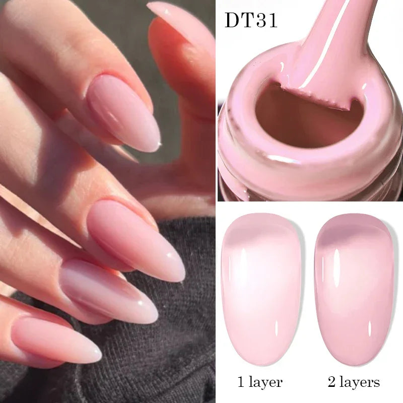 7ml Red Series Gel Nail Polish Glitter