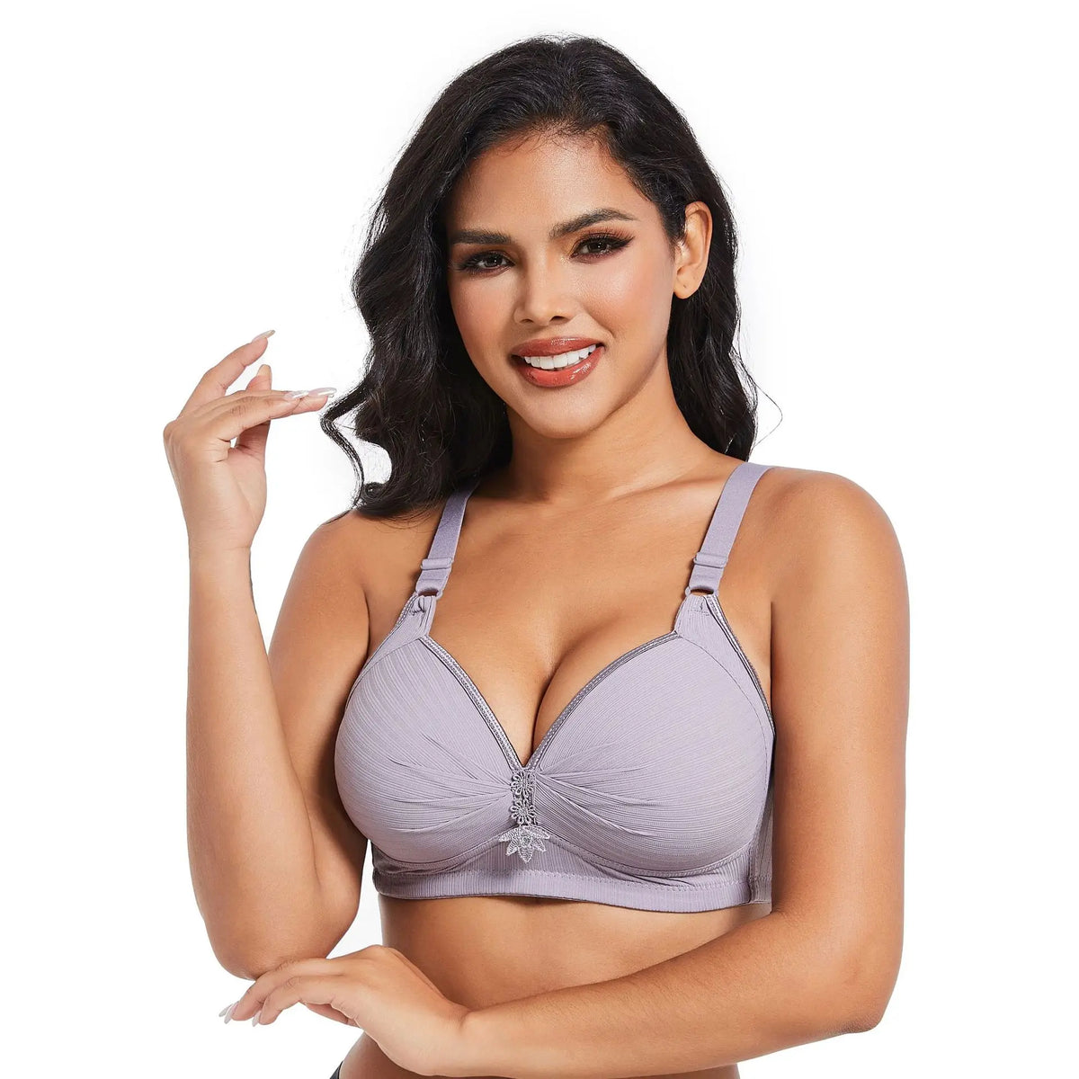 Soft Stretch Daily Thin Molded Cup Brassiere Shaping Bra