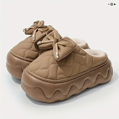 Warm Slip-On Cotton Slippers