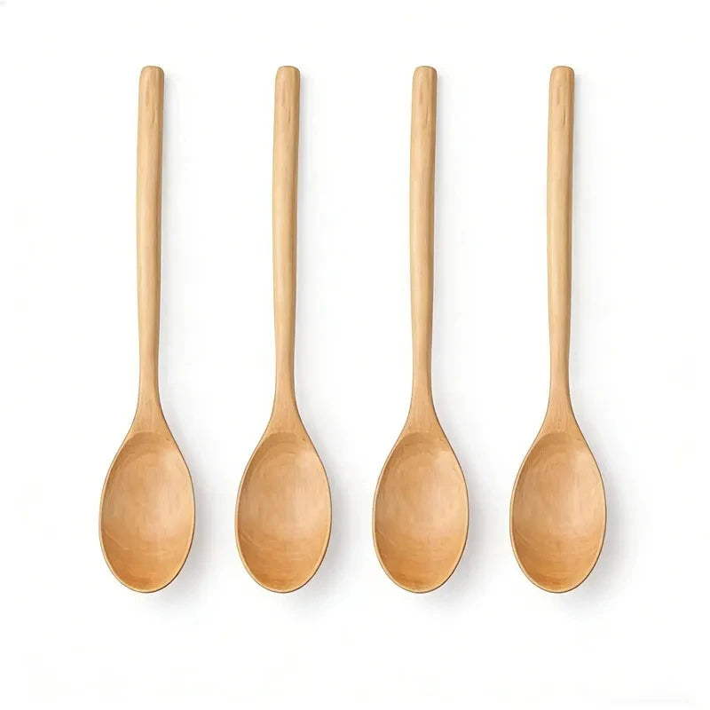 2pcs Wooden Spoon Kitchen Cooking Tools