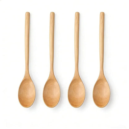 2pcs Wooden Spoon Kitchen Cooking Tools