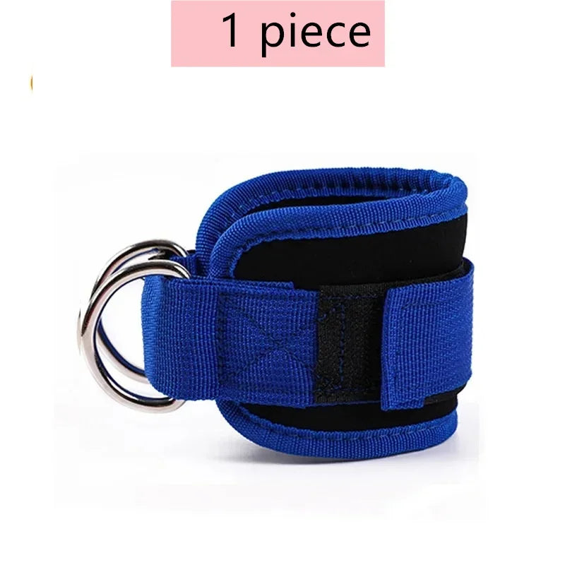 Cable Ankle Straps Double D-Ring Ankle Cuffs
