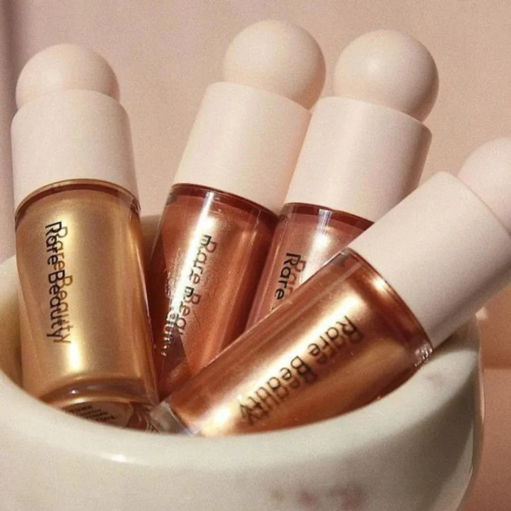 Rare Beauty Positive Light Liquid Luminizer Highlight Contouring Liquid Blush Makeup Face Shimmer Shine High Lighter Lipstick