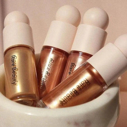 Rare Beauty Positive Light Liquid Luminizer Highlight Contouring Liquid Blush Makeup Face Shimmer Shine High Lighter Lipstick