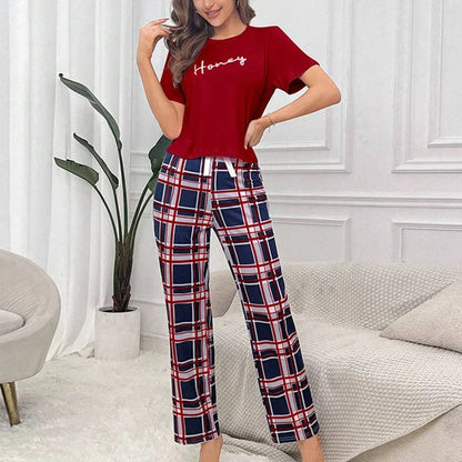 Soft Short Sleeve Pyjama Set