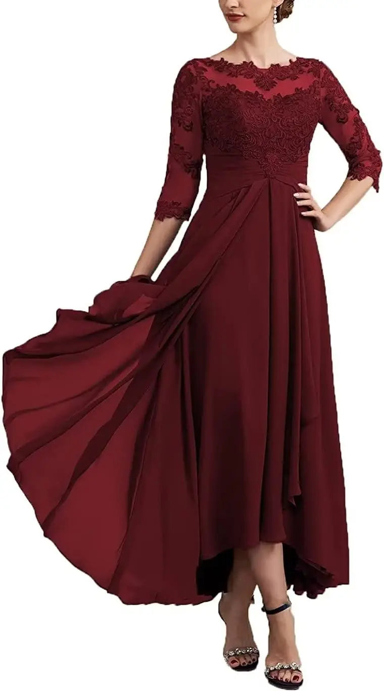 Chiffon Backless Dresses