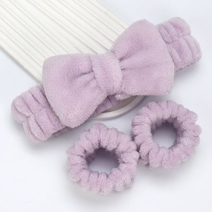 Headband Wristband for Washing Face Makeup Towel