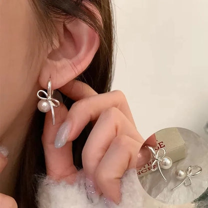 925 Sterling Silver Frosting Hoop Earrings