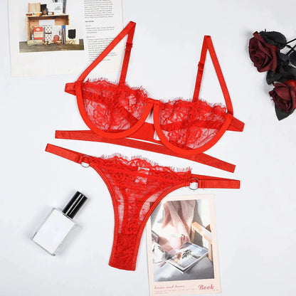 Sexy Transparent Underwear Lingerie Sets