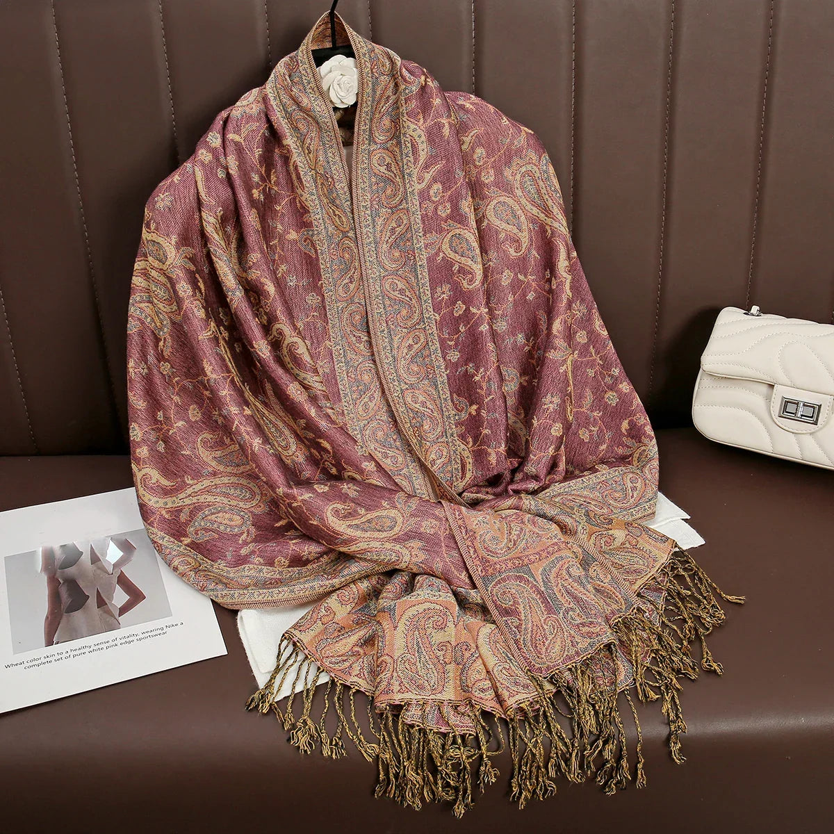 Luxury Cashmere Pashmina Shawl Scarves