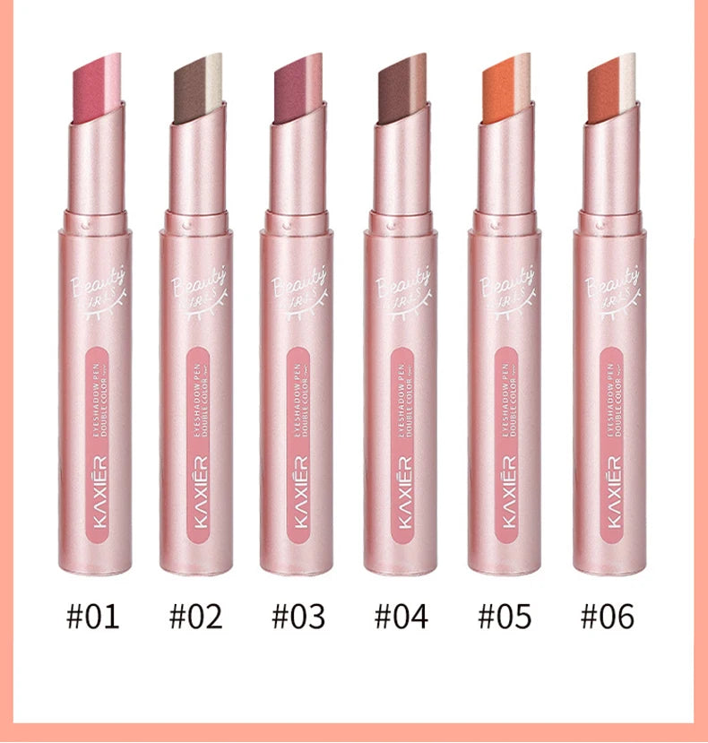 Gradient two-color eye shadow pen waterproof