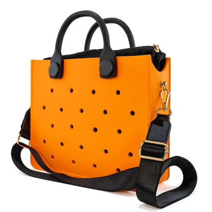 Tote Handbag Storage EVA Large Leather Shoulder Casual Waterproof Bag