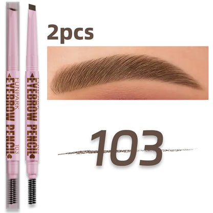 2 in1 Eyebrow pencil professional Cosmetics makeup