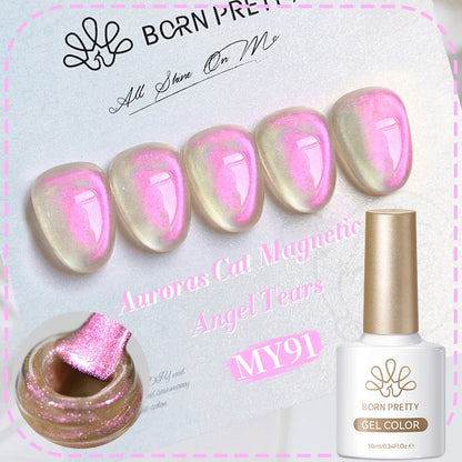 Dark Red Cat Magnetic Gel Nail Polish