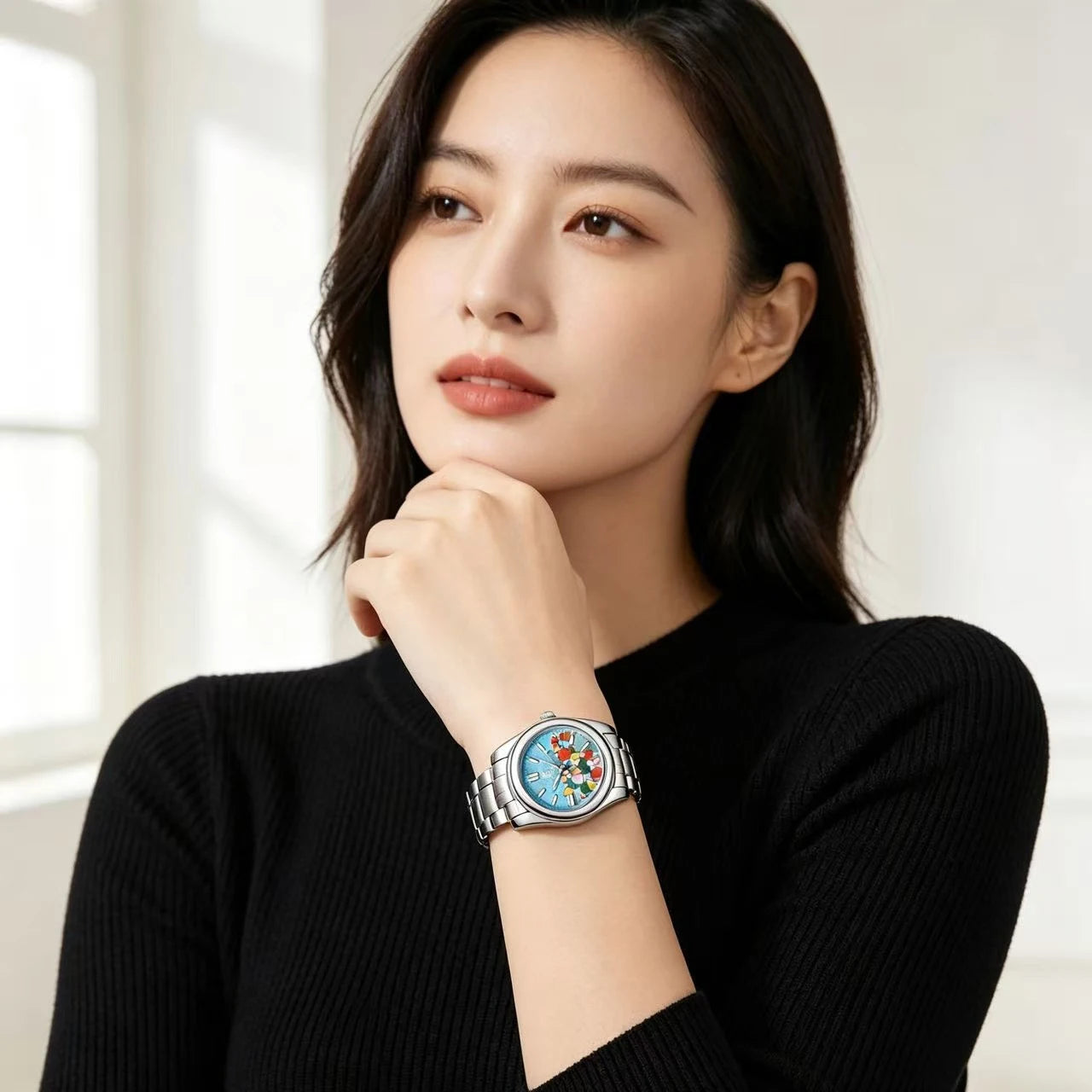 Luxury Waterproof High Quality Casual Stainless Steel Quartz Watches