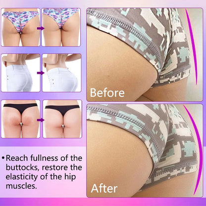Sexy buttocks with large essential oil