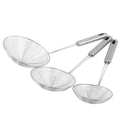 Stainless Steel Fine Mesh Skimmer Spoon