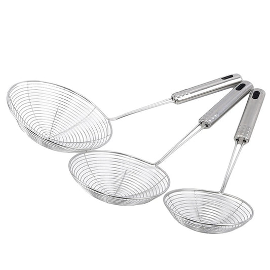 Stainless Steel Fine Mesh Skimmer Spoon