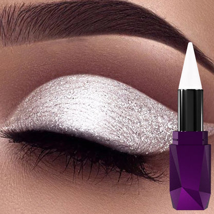 25 Color 1PC Pearl Eyeshadow Stick Waterproof Long Lasting Glitter & Matte Color Eye Shadow Makeup