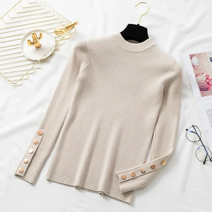 Long Sleeve O-neck Chic Sweater