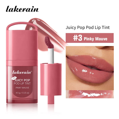 Waterproof Long Lasting Juice Pop Lip Tint Box Nourishing Hydrating Lip Oil Gloss