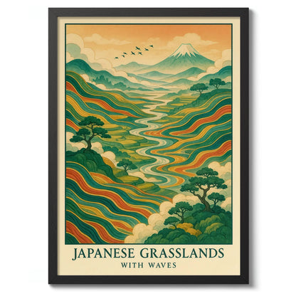 Japanese Tokyo Teahouse Cartoon Canvas Print