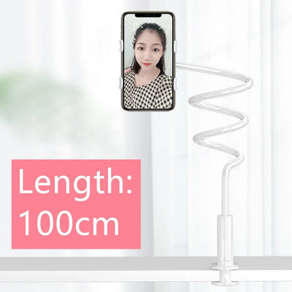 100cm Clip on Stand Holder Long Arm Lazy Bracket Phone Holder