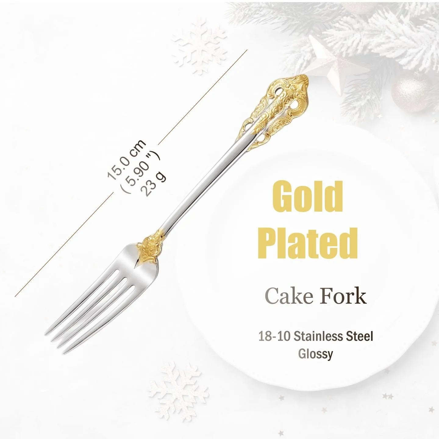 Stainless Steel Silver Flatware Set