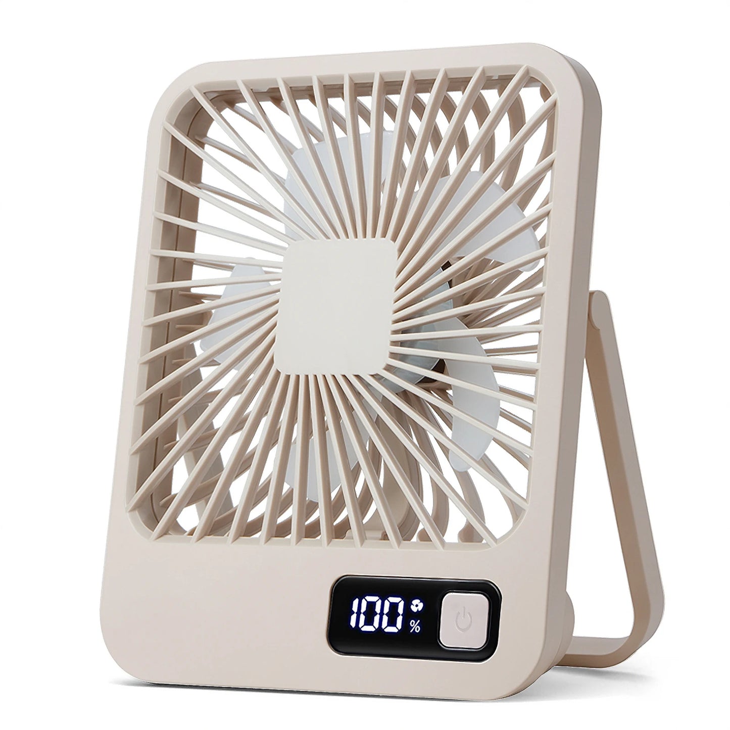 Desk Fan Portable USB Rechargeable Fan