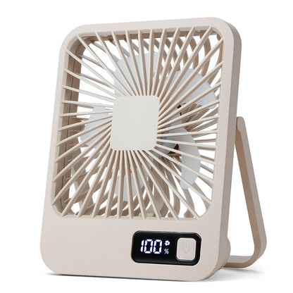 Desk Fan Portable USB Rechargeable Fan