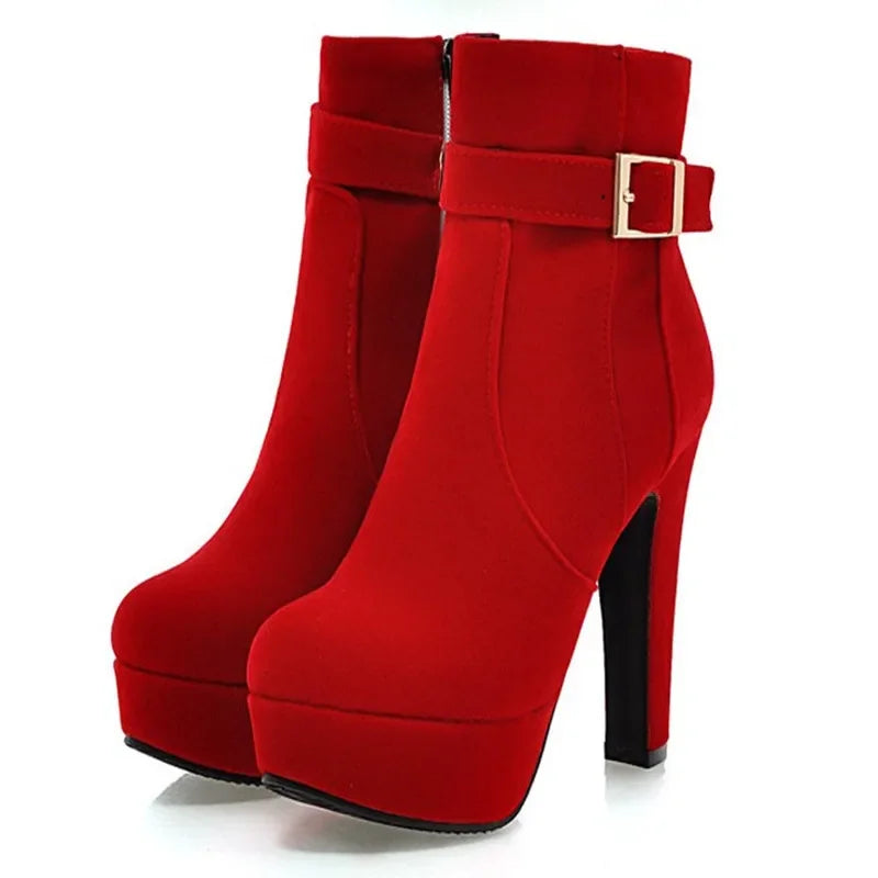 DANA Lace Up Fall Platform Boots