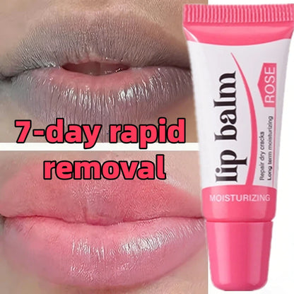 Lighten Melanin Lip Mask Remove Dark Lip Balm Serum