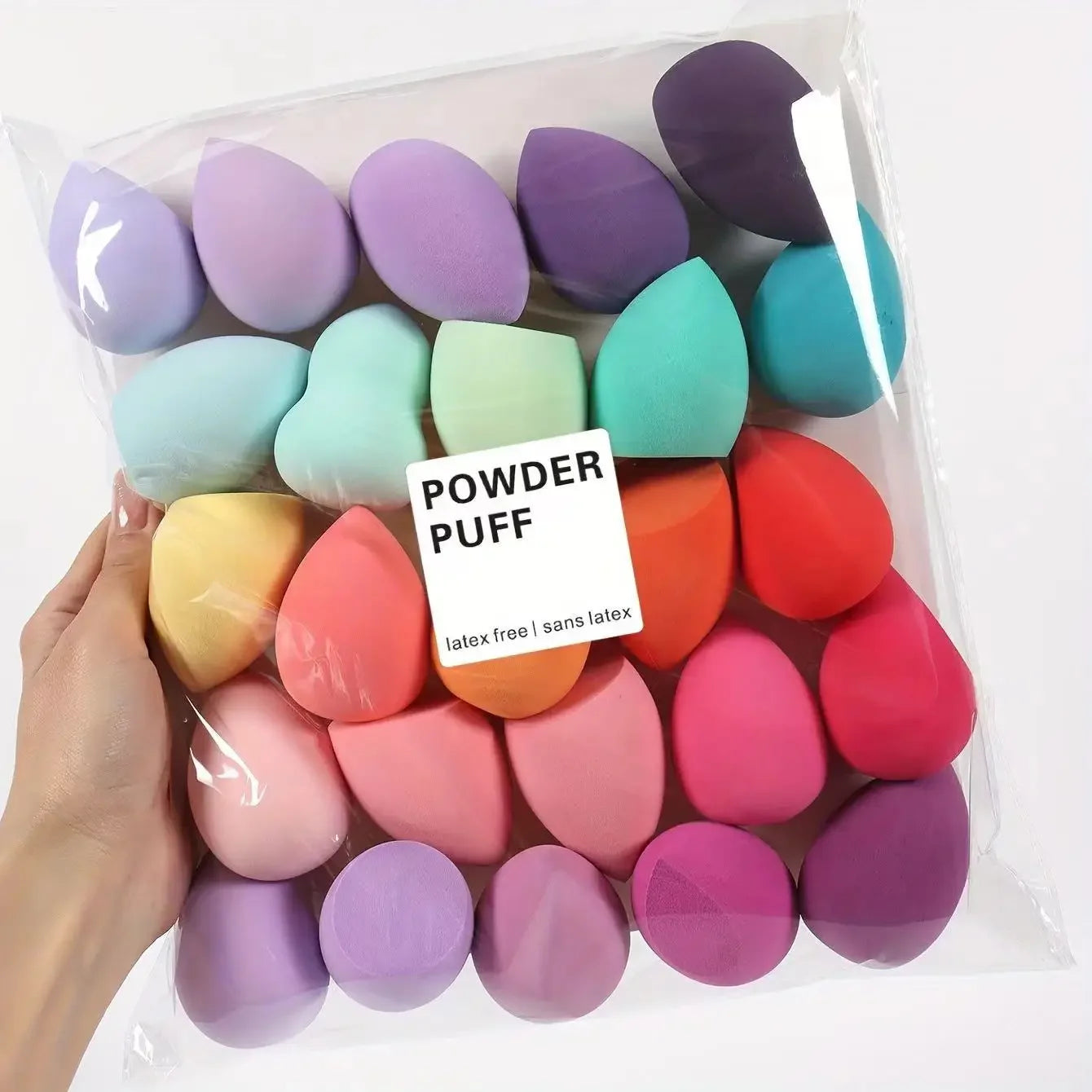 7piece/18piece makeup sponge set