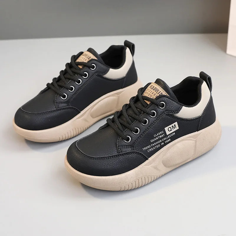 Thick Sole Elevated Casual Board Sneakers