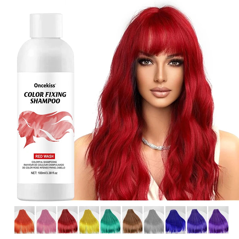 Semi-permanent Hair Color Dye Shampoo Unisex