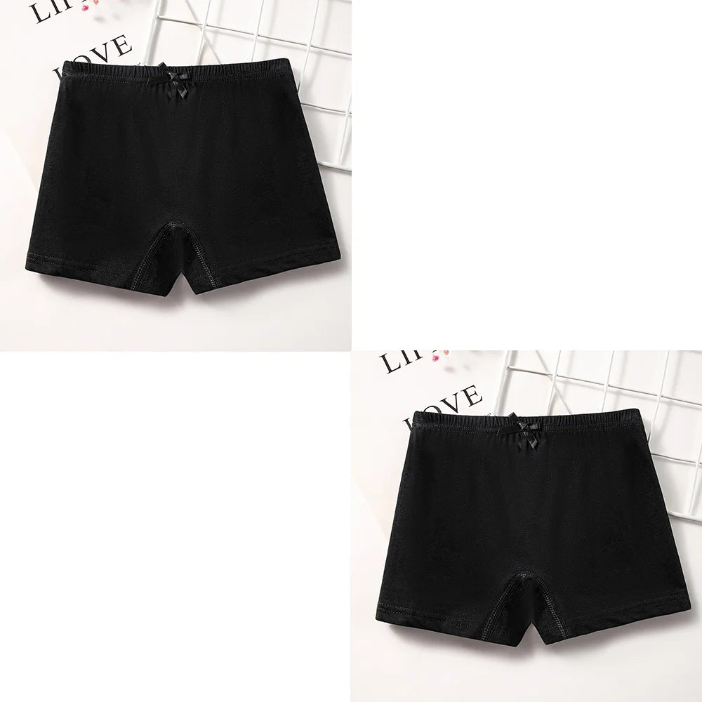 1/2 Pcs Kids Girls Panties Cotton Breathable Safety Pants