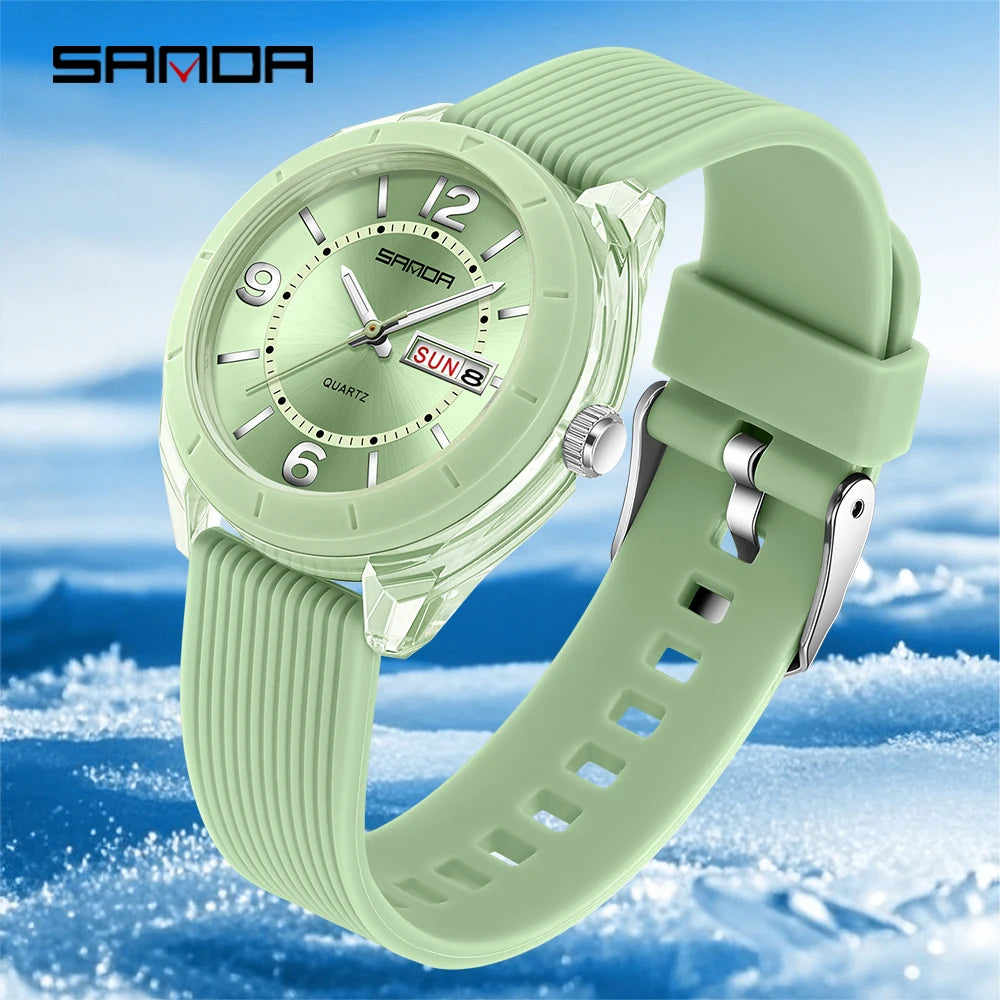 DANA Night Light Waterproof Quartz Watch