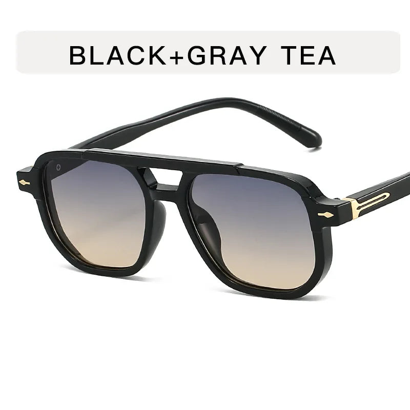 Square double-barrier protection Sunglasses