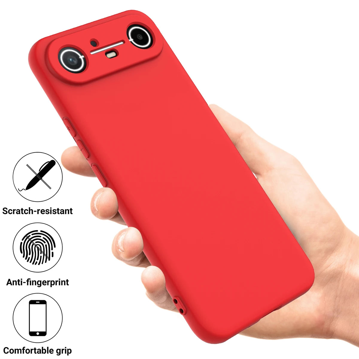 Silicone Case For Tecno Pova Slim 5G Spark Slim 4G Lanyard Case Skin-feel Ultra-thin Soft Anti-fall Cover For Tecno Spark Slim