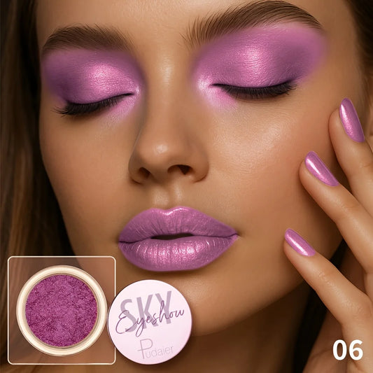 Glitter Sparkle Eyeshadow Makeup
