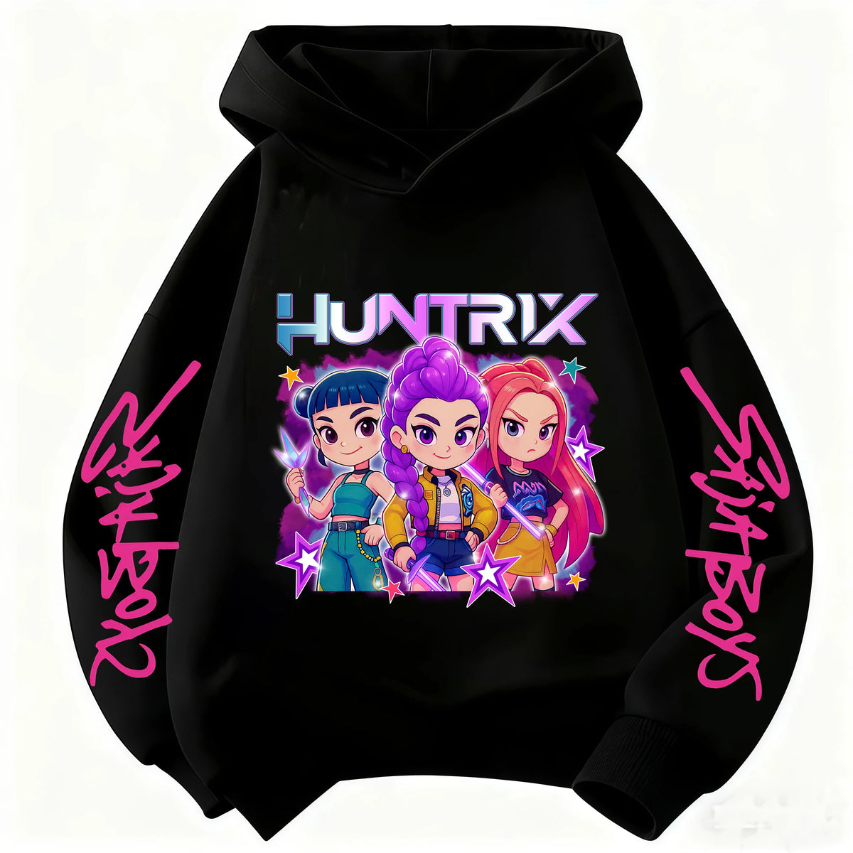Sky Blue Sweatshirt  Hunter Rumi Derpy Cartoon Warm Thick Hoodie