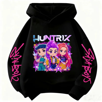 Sky Blue Sweatshirt  Hunter Rumi Derpy Cartoon Warm Thick Hoodie