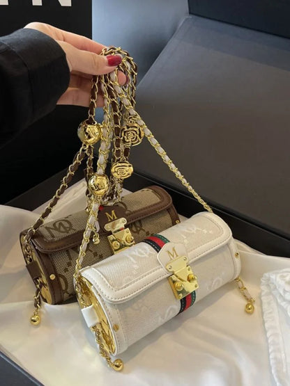Light Luxury Cylinder Bag